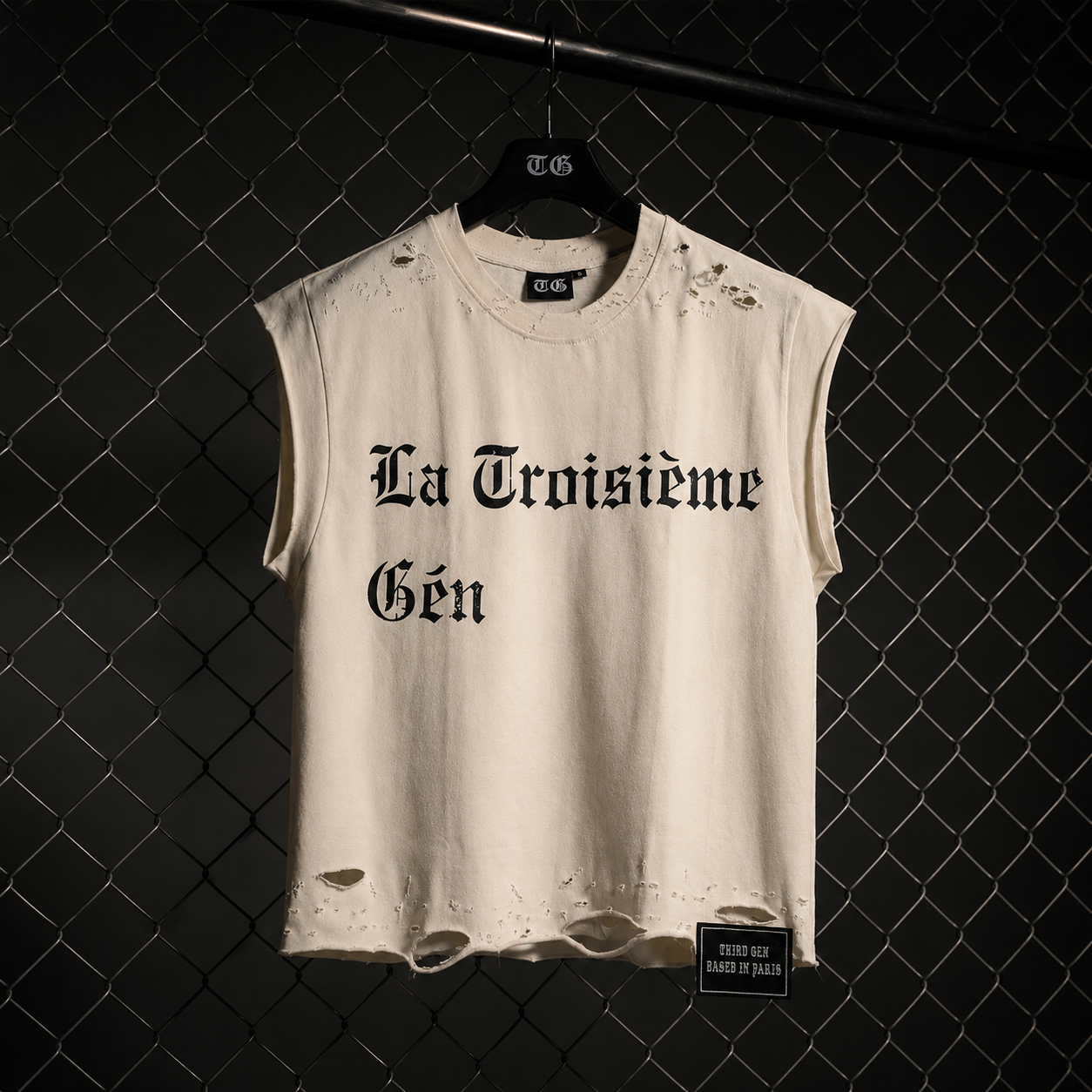 Cream La Troisieme Gen Sleeveless Shirt