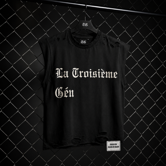 Black La Troisieme Gen Sleeveless Shirt