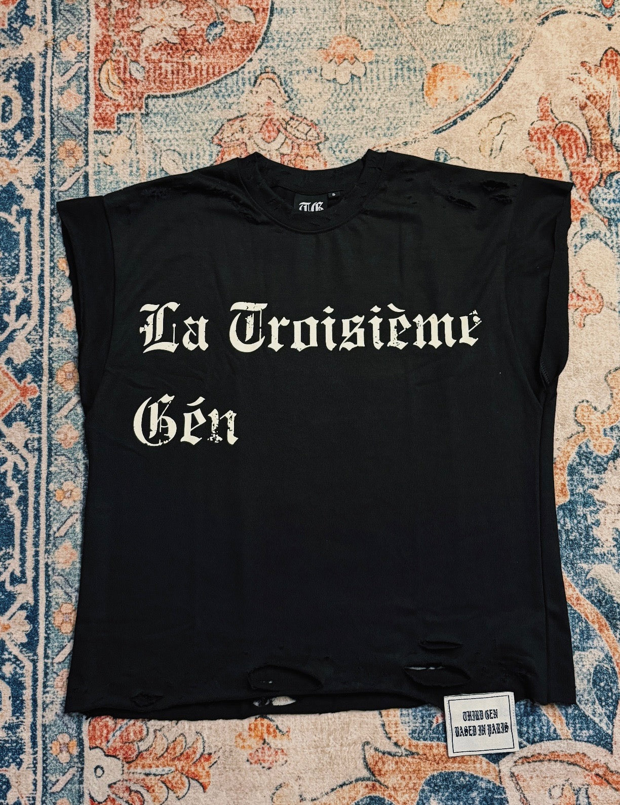 Black La Troisieme Gen Sleeveless Shirt